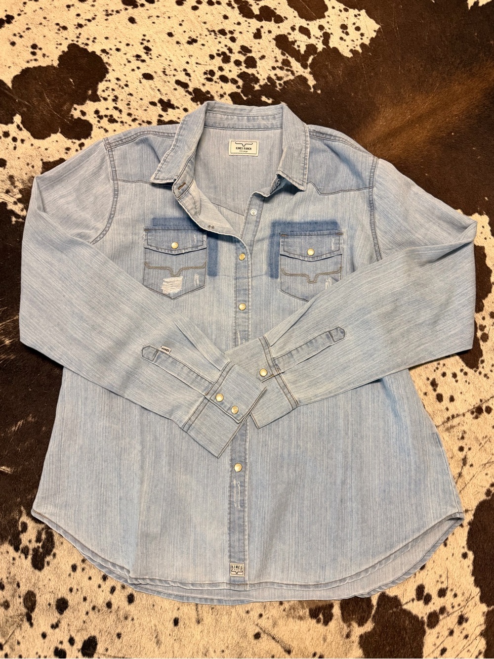 Kimes Denim Button Up